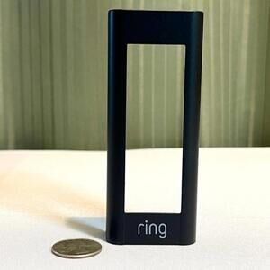 Ring Doorbell Camera Replacement Faceplate/Front Plate - Black